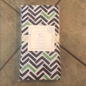 Pottery Barn crib sheet NWT